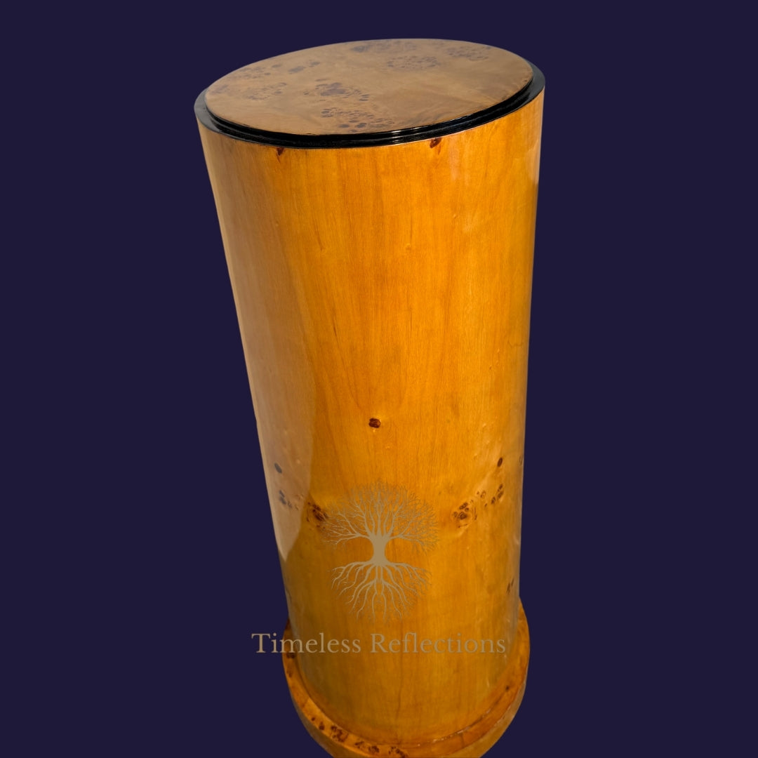 The Wesley Pedestal Side Table