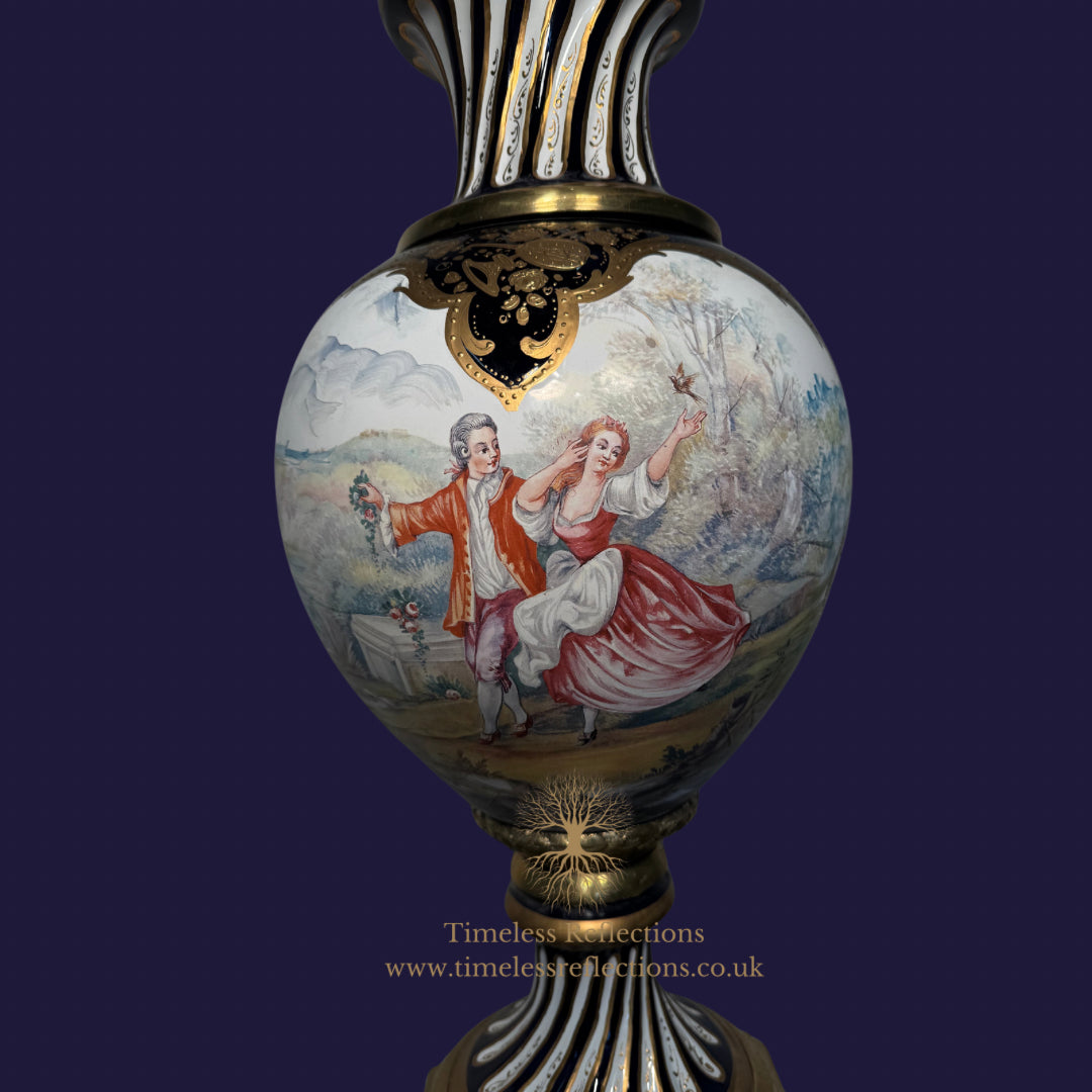 The Elysian Tapestry Urn (Pair)