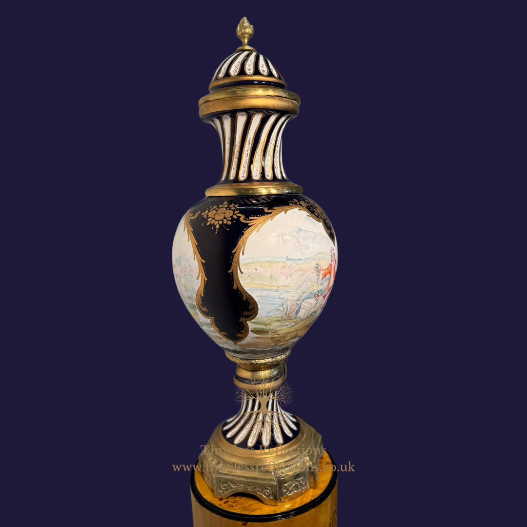 The Elysian Tapestry Urn (Pair)