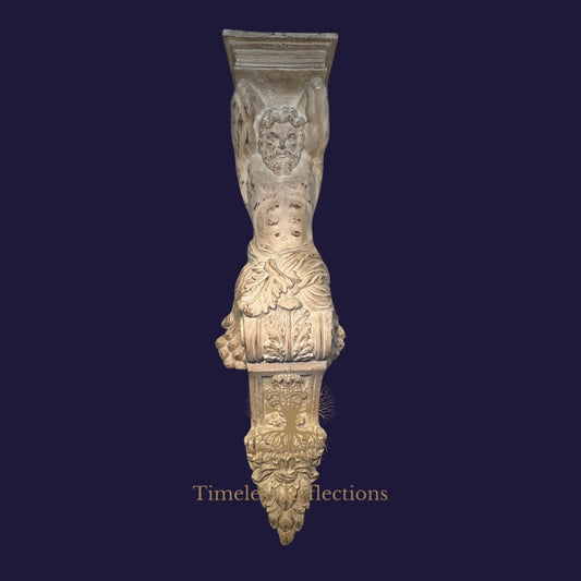 The Atlas Carved Pedestal