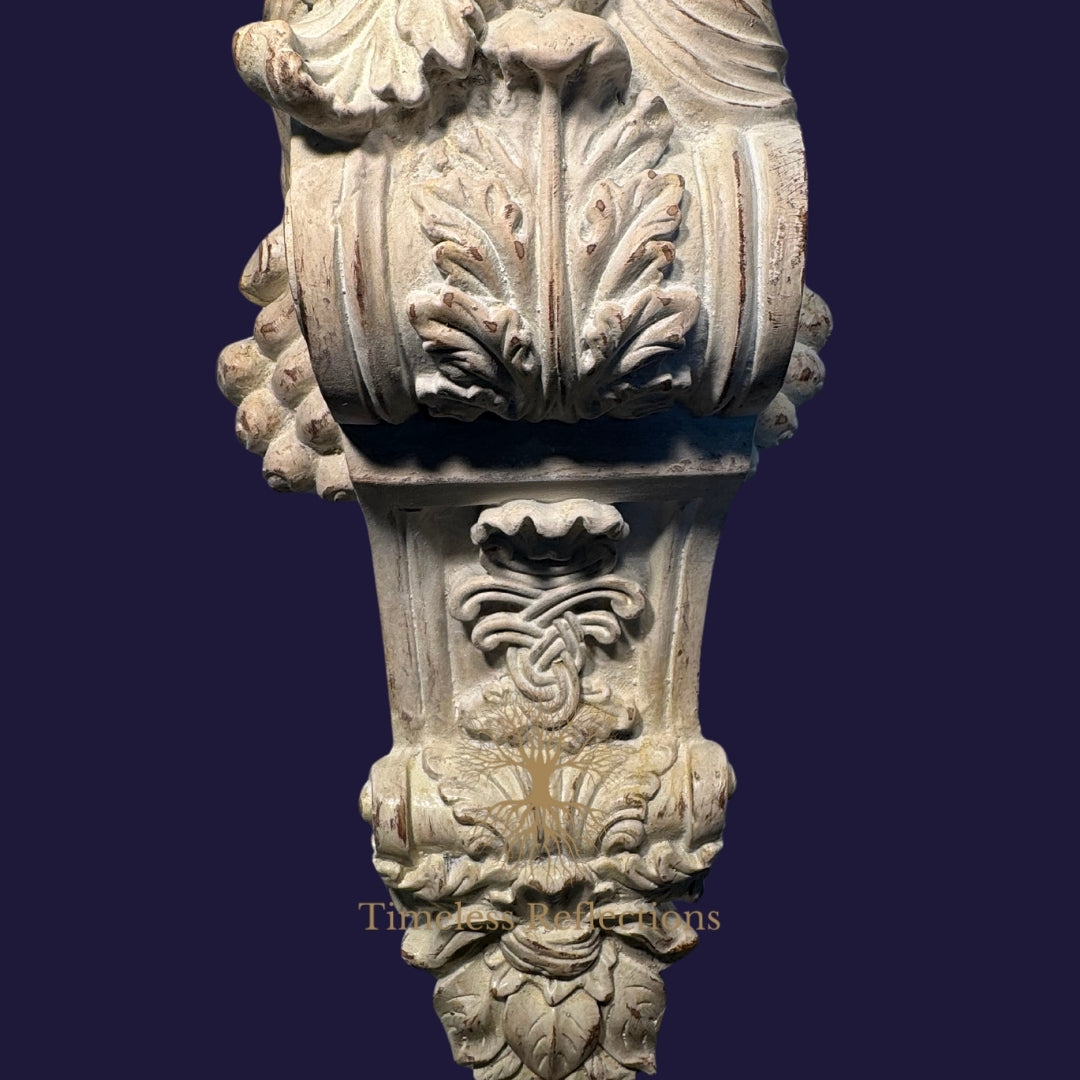 The Atlas Carved Pedestal