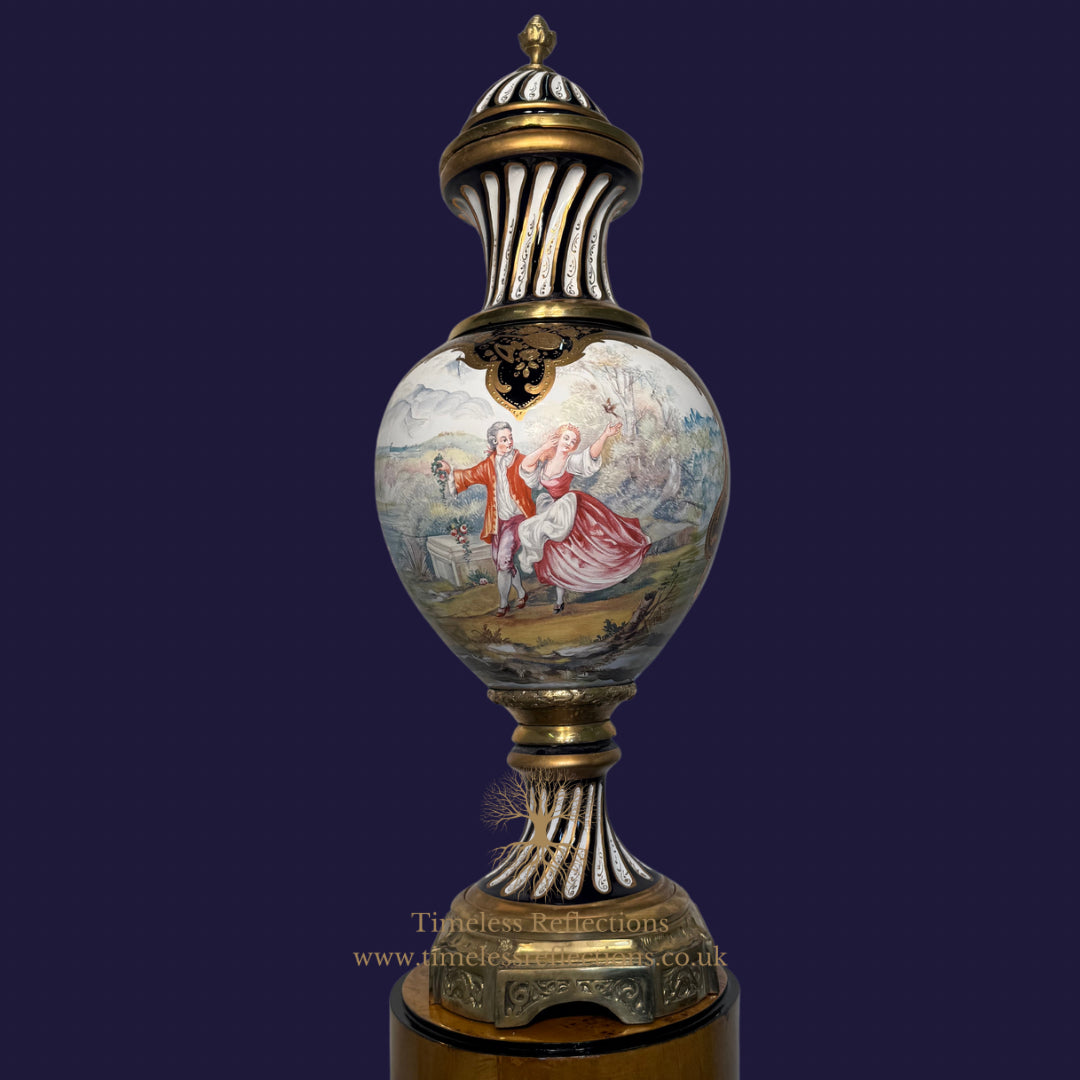 The Elysian Tapestry Urn (Pair)