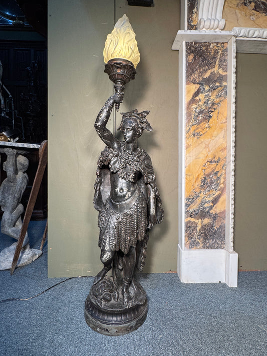 Grecian Warrior Lamp