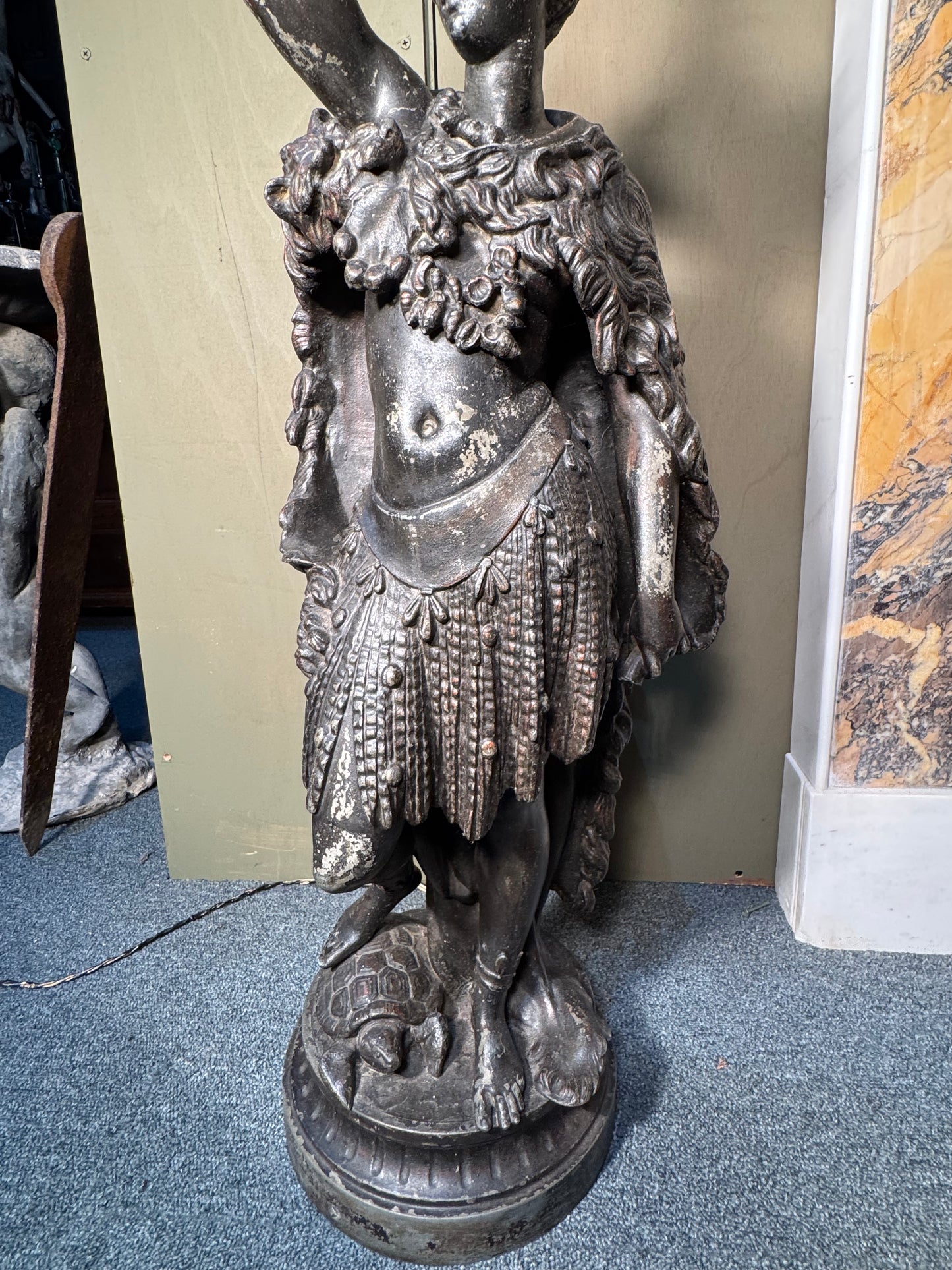 Grecian Warrior Lamp