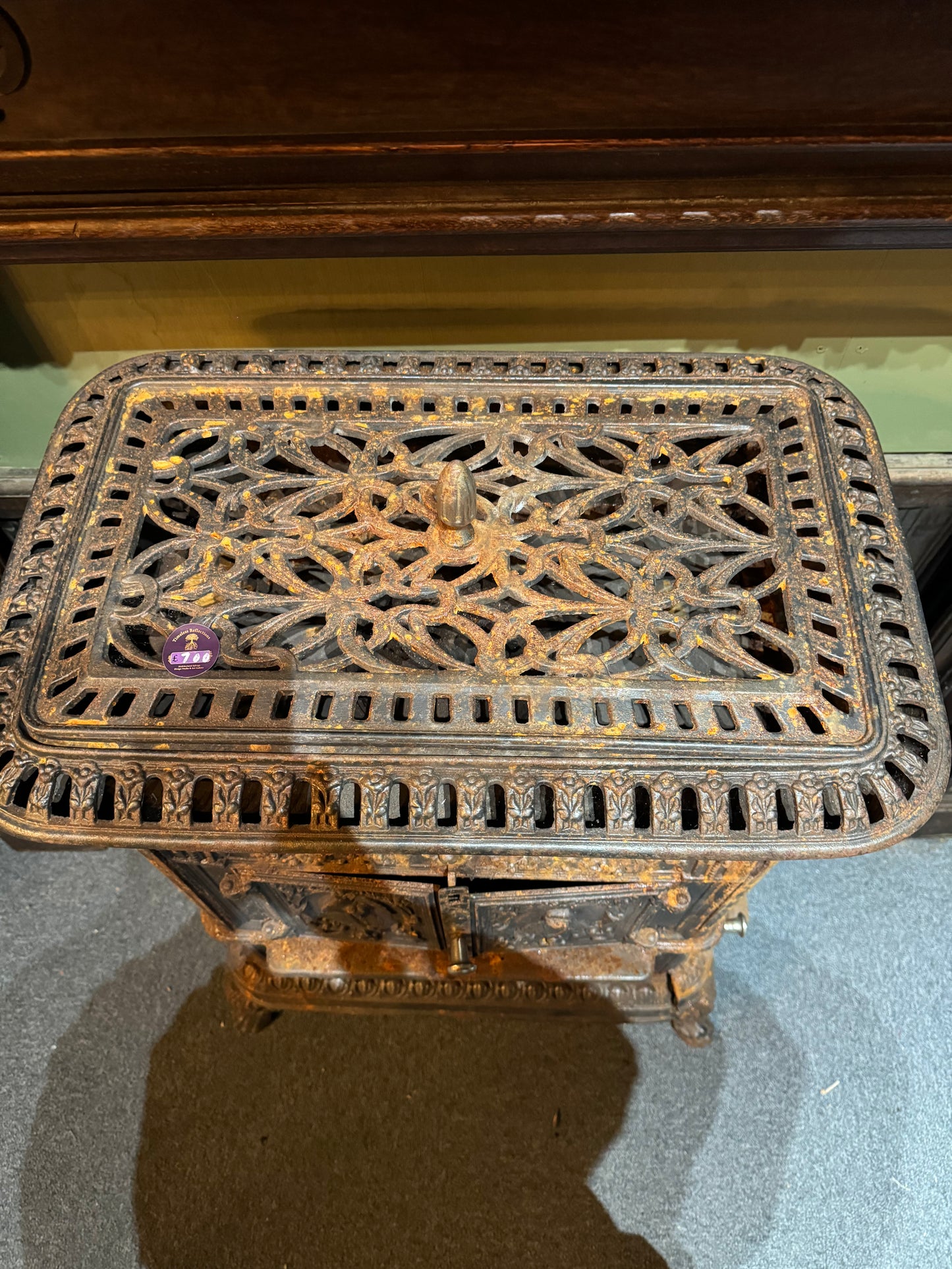 Imperial Lion Hearth Grate