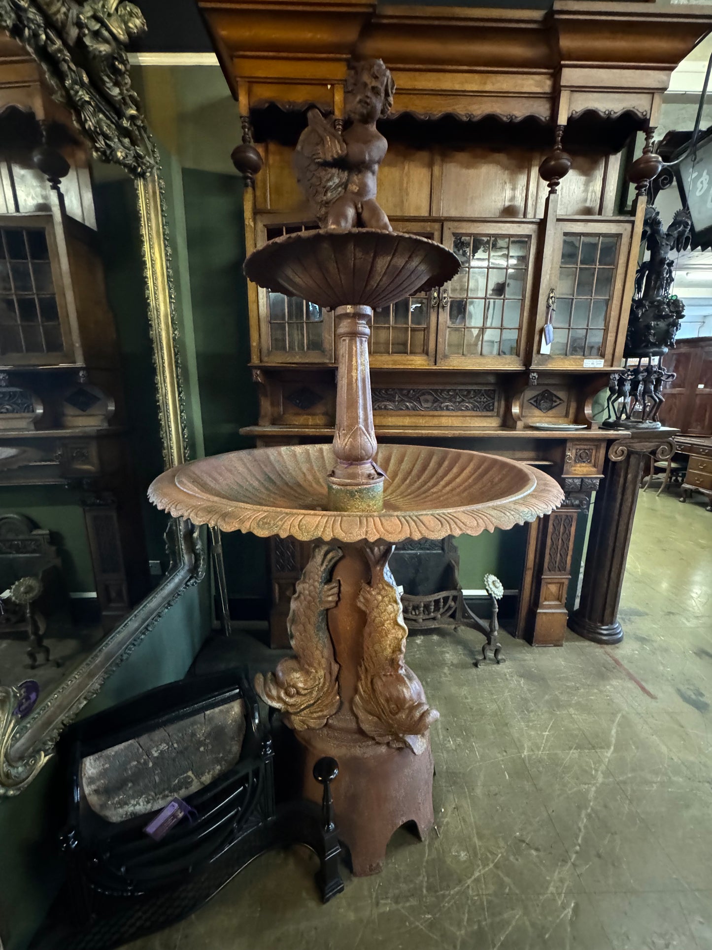 Victorian Cast Iron Fountain