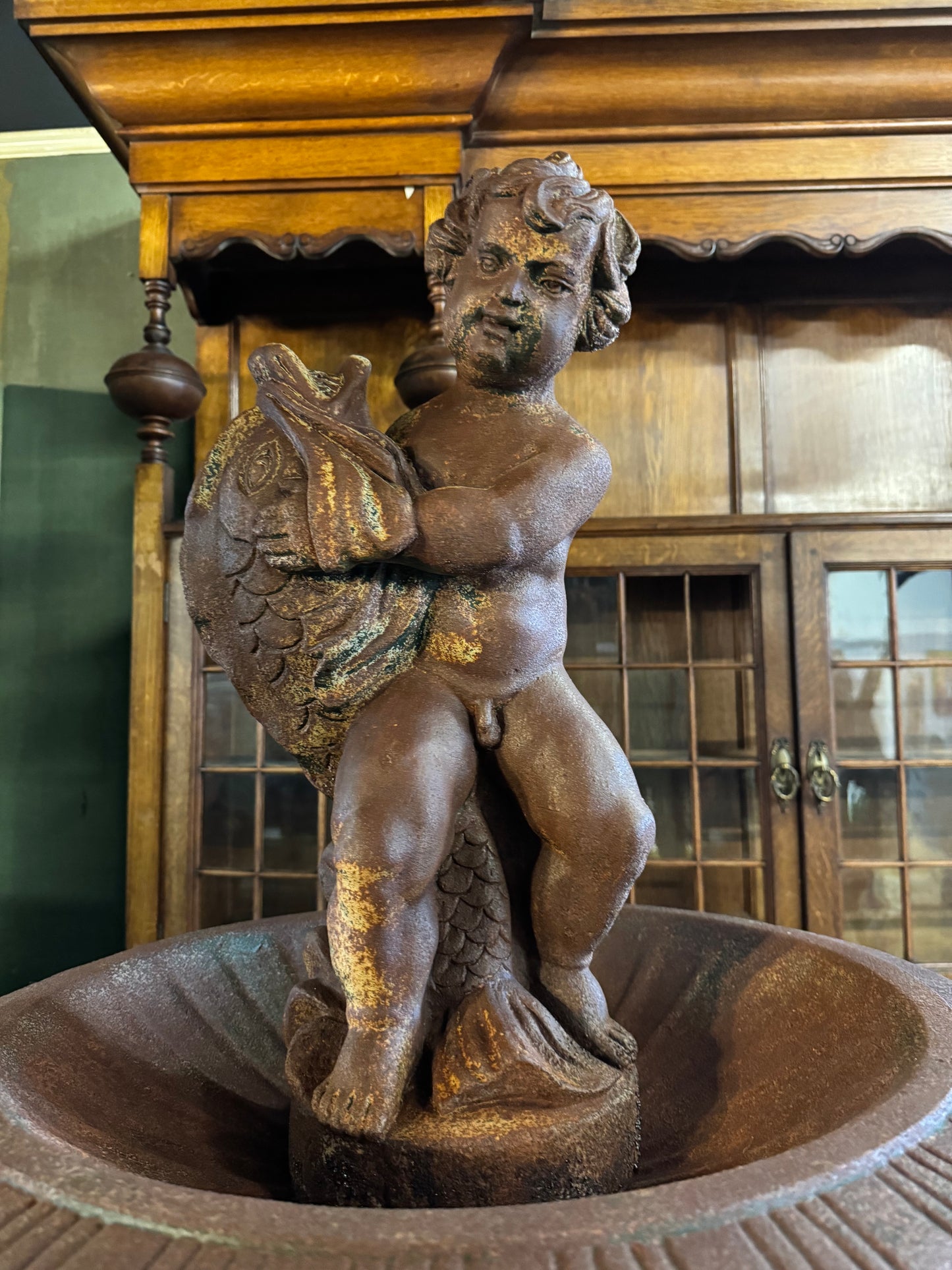 Victorian Cast Iron Fountain