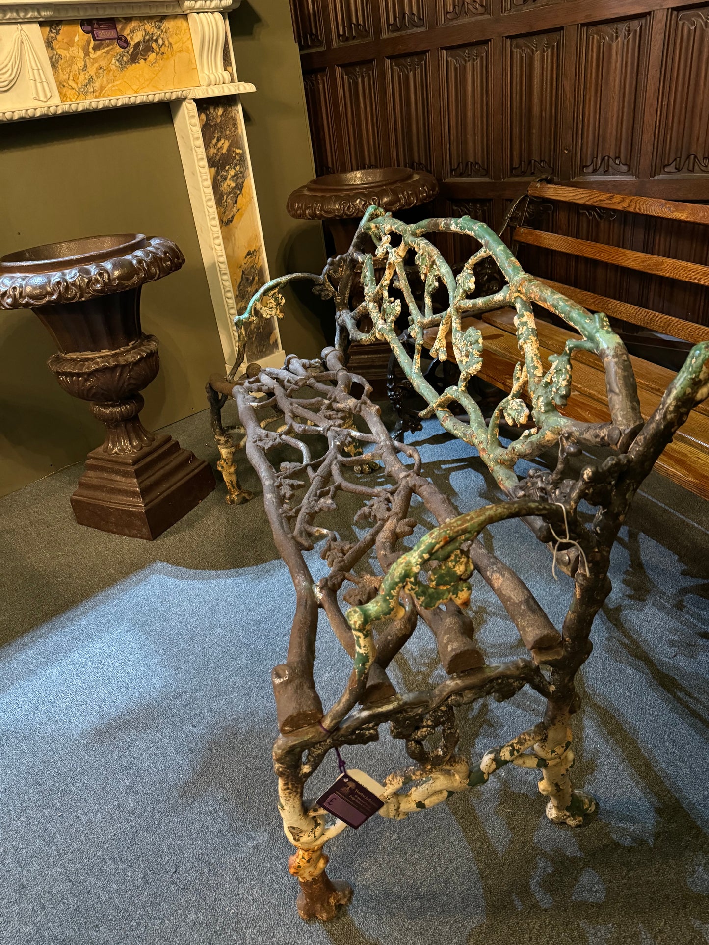 Coalbrookdale Rustic Bench