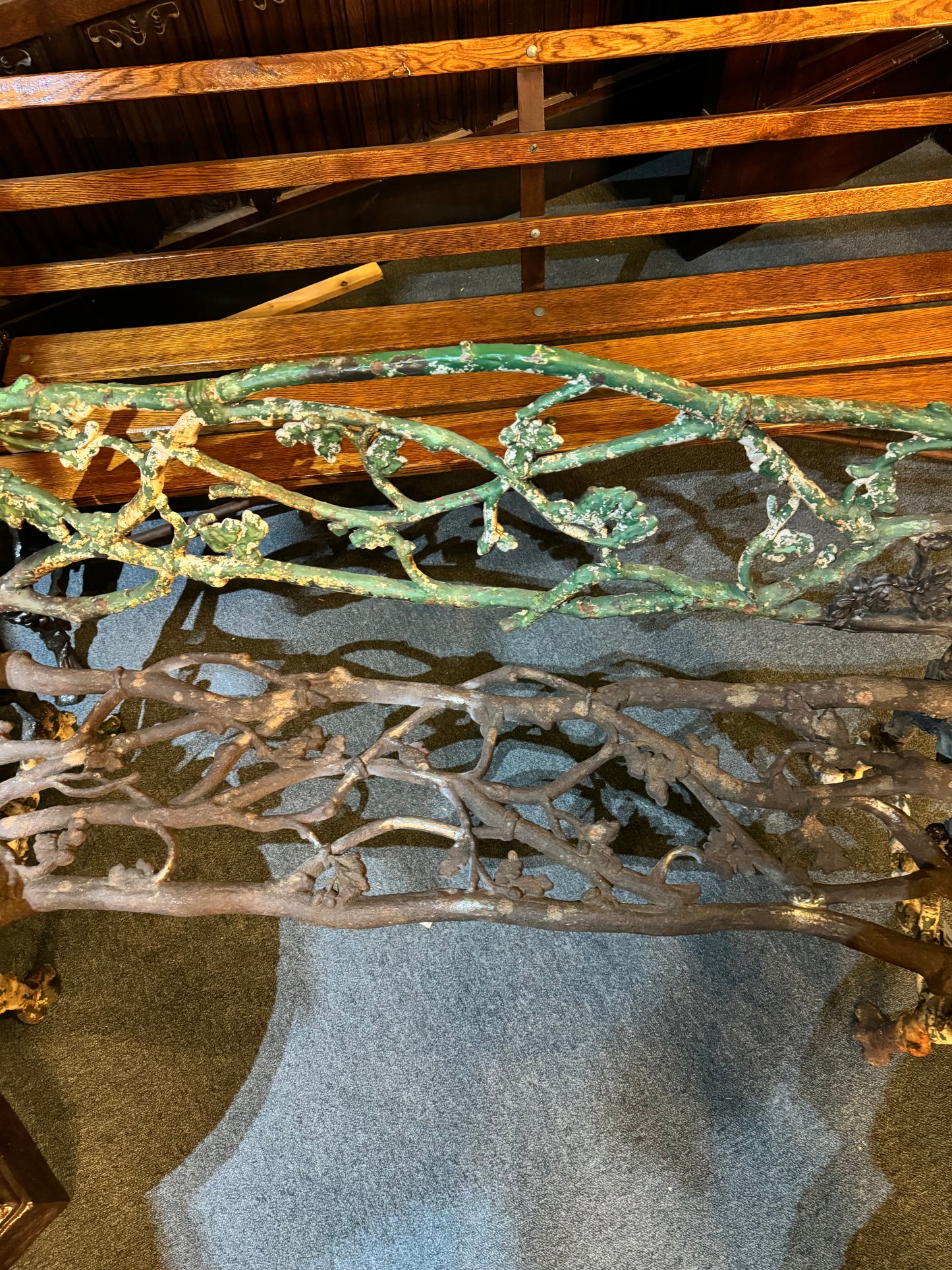 Coalbrookdale Rustic Bench