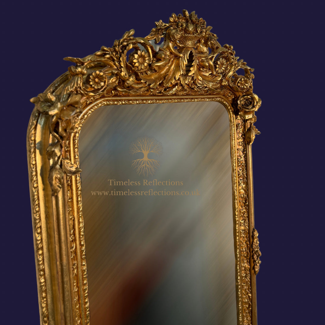 The Cherub Embrace Mirror