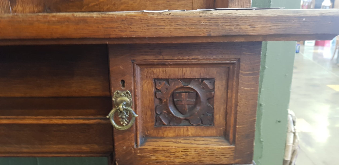 Exquisite Hand-Carved Fireplace by Harry Percy Jackson