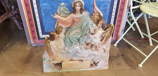 Hand-Carved Station of the Cross Panel