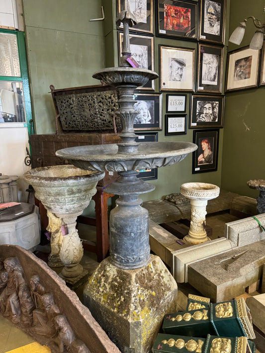 Georgian Lead Fountain