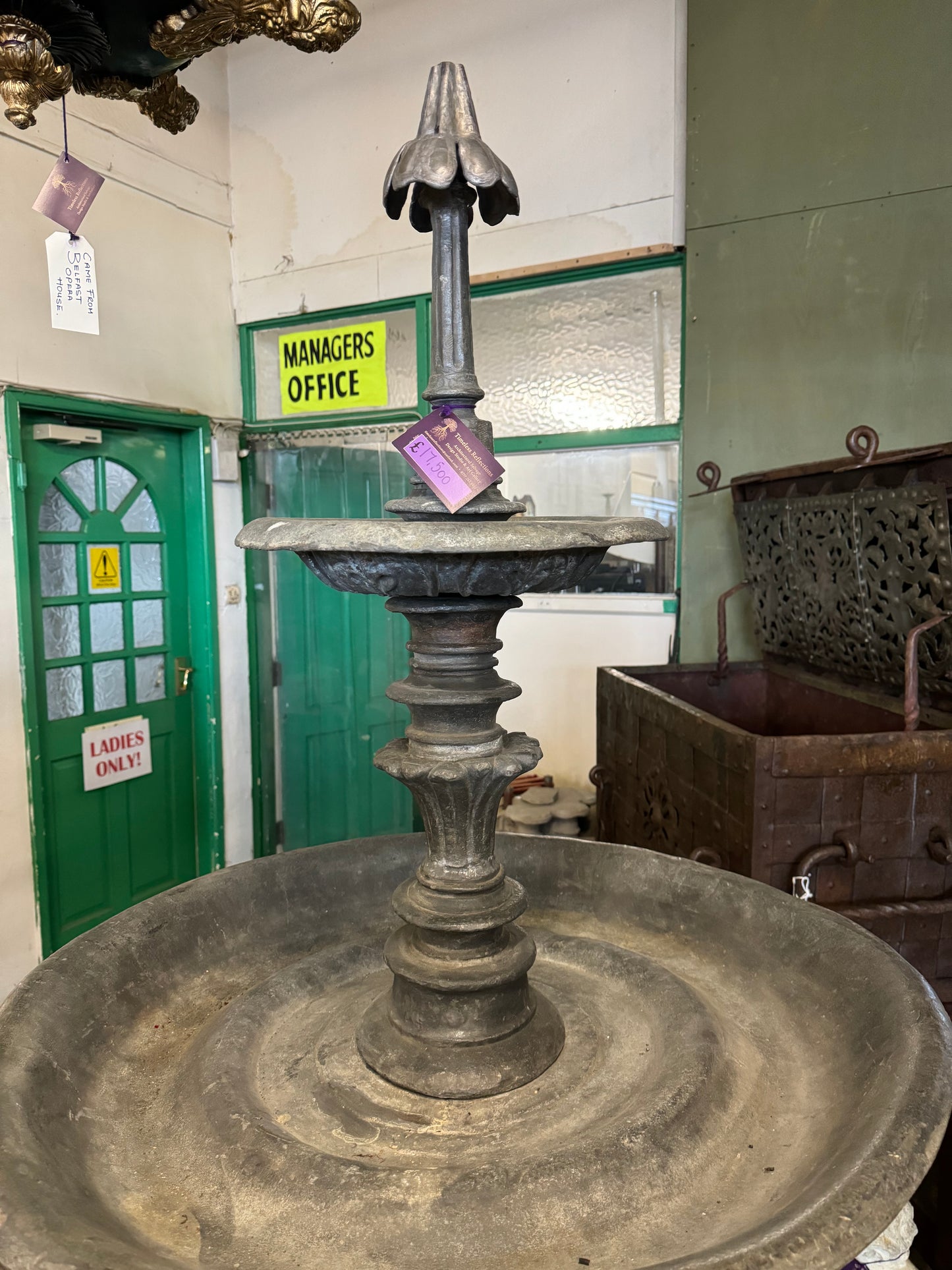 Georgian Lead Fountain
