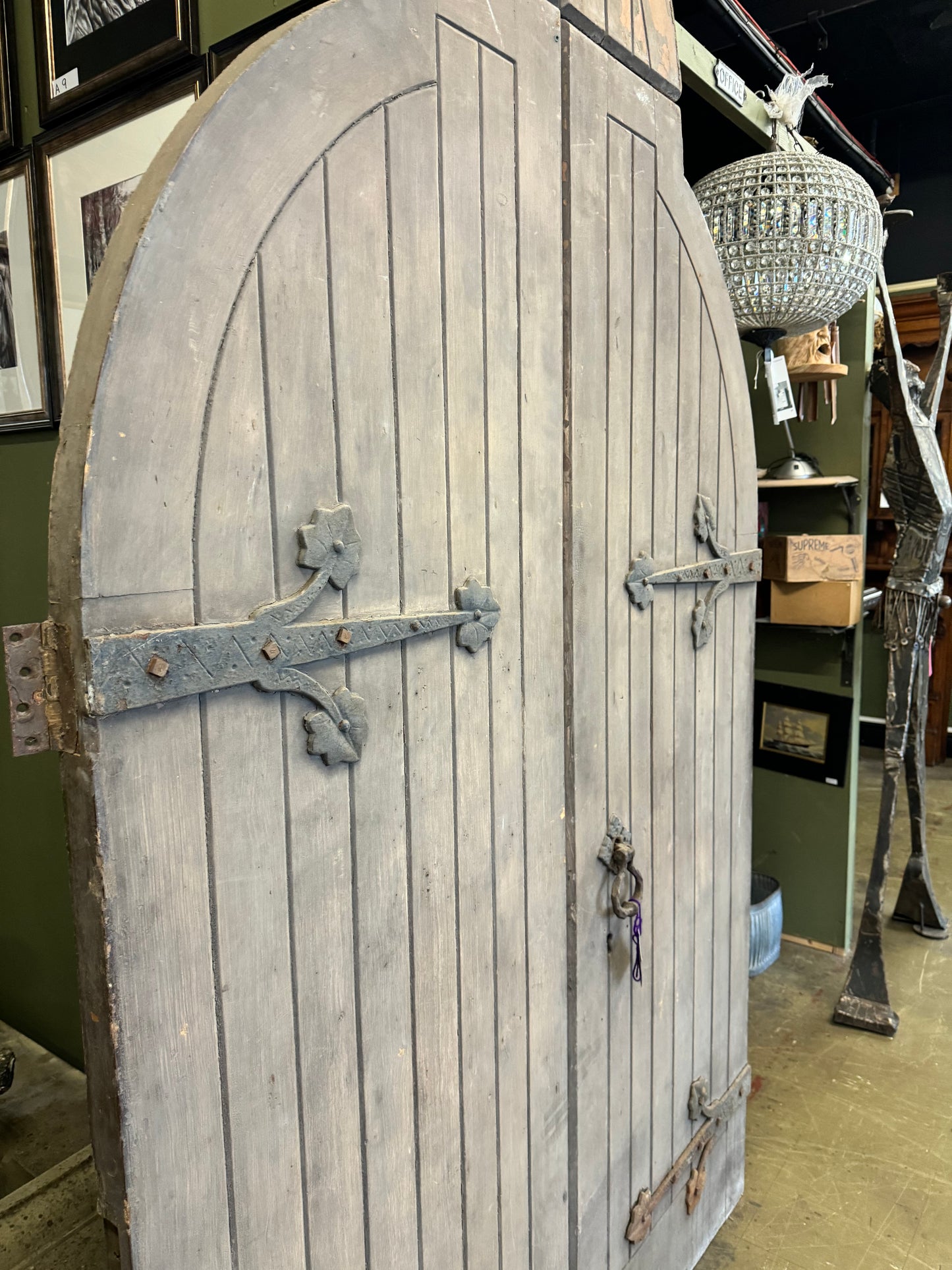 Pine Cathedral Doors