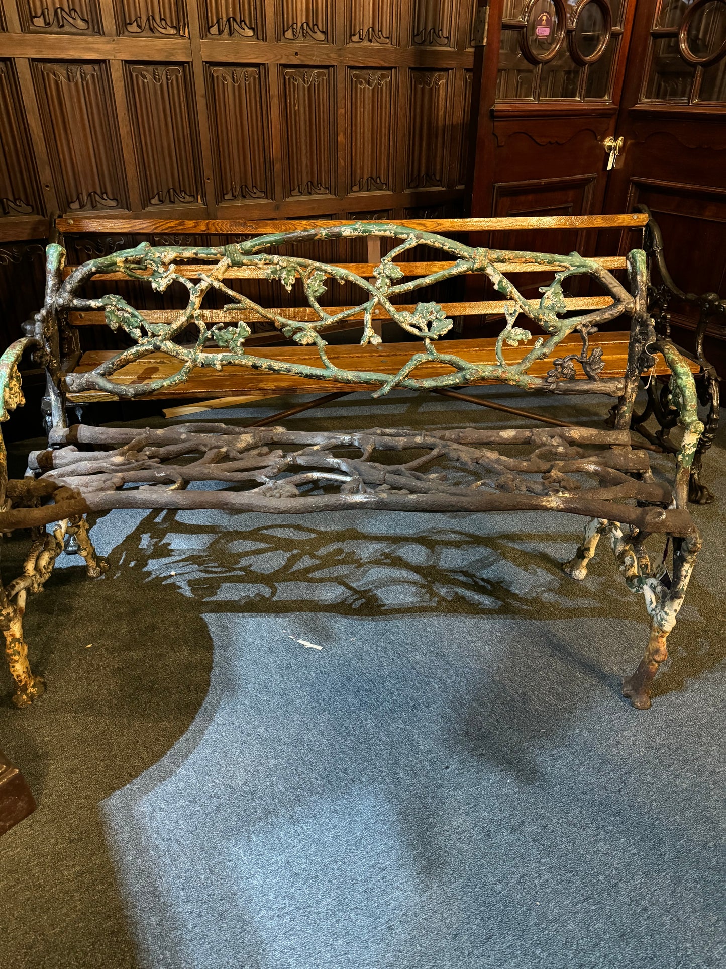 Coalbrookdale Rustic Bench